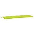 thumbnail image 6 of vidaXL Cushion for Swing Chair Bright Green 70.9" Fabric, 315039, 6 of 8