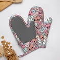 thumbnail image 4 of Hirioo Cartoon Hearts for Silicone Oven Mitts for BBQ, Baking, Cooking, Set of 2, Heat Resistant 260℃, Non-Slip Kitchen Essentials, 4 of 6