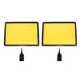 thumbnail image 1 of Shisuyan Price Label Holders with Clips Assorted Color 2Pack 11.8X8.5X0.4In, 1 of 9