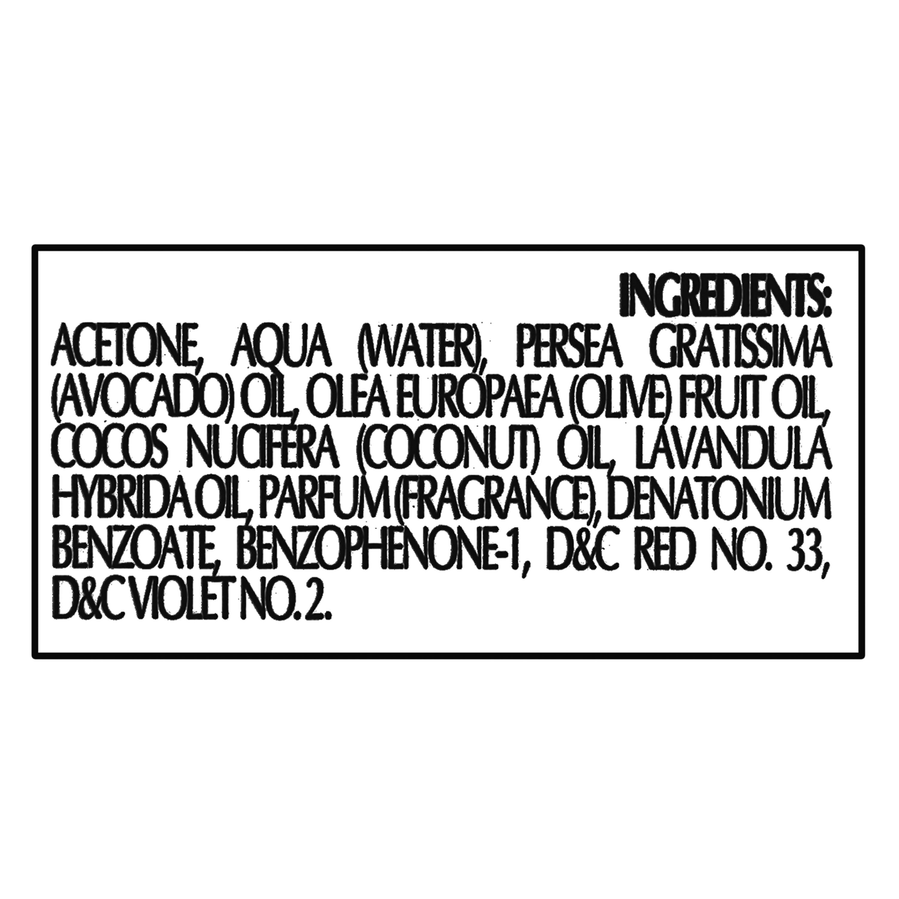 Equate Advanced Lavender Nail Polish Remover, Lavender Scent, 16 fl oz