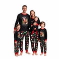 thumbnail image 6 of Miaoju Holiday Family Pajama Set Christmas Family Matching Pajama Set Long Sleeve Top And Pants Warm Yet Breathable for Winter Nights Ideal for Christmas Gatherings, 6 of 7
