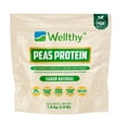 thumbnail image 1 of Wellthy Peas Protein Prote&iacute;na Vegana de Ch&iacute;charo 1.8kg. 60 Porciones por Envase, 100% Natural, 100% Plant Based, Low Carb, Gluten Free, Sugar Free, Bottle Free., 1 of 9