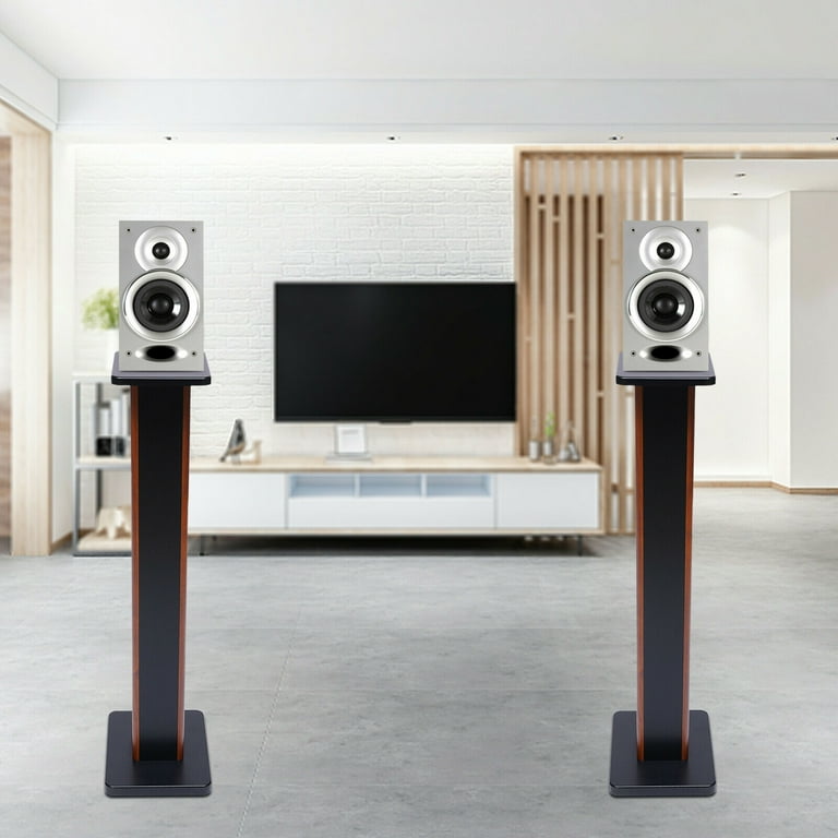 OUKANING 1 Pair Universal Floor Speaker Stands Bookshelf Speaker