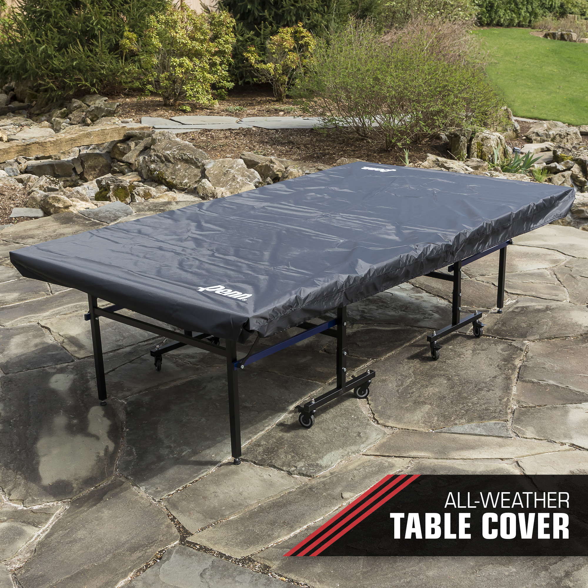 Penn Acadia Outdoor Table Tennis Table with Cover; 10 Minute Setup - image 3 of 11
