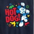 thumbnail image 3 of Disney Jr - Hot Dog Mickey - Toddler & Youth Crewneck Fleece Sweatshirt, 3 of 5