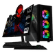 thumbnail image 1 of PC Gaming Xtreme AMD Radeon Vega Renoir Ryzen 7 5700G 16GB SSD 500GB Monitor Curvo 23.8 WIFI Negro, 1 of 6