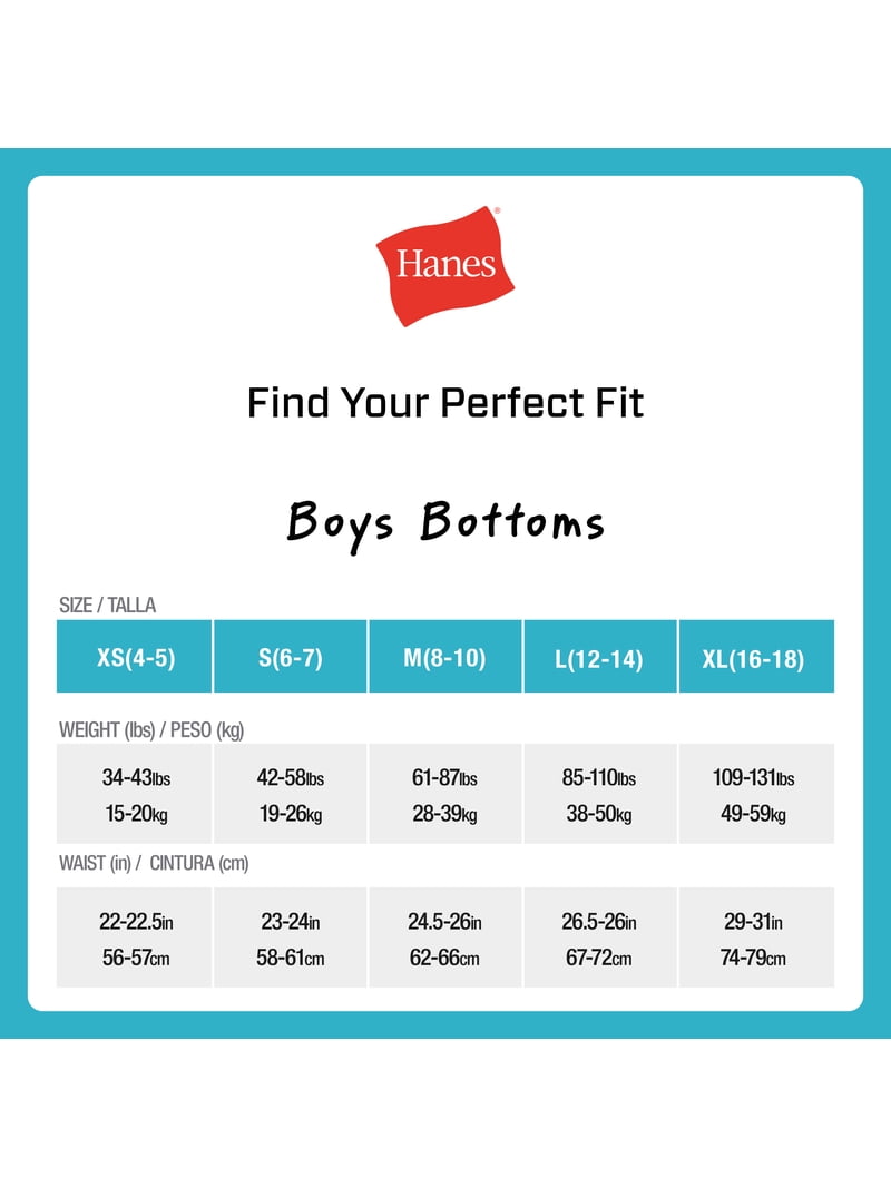 Hanes Boys Boxer Briefs Underwear 10pk, Comfort Flex Waistband