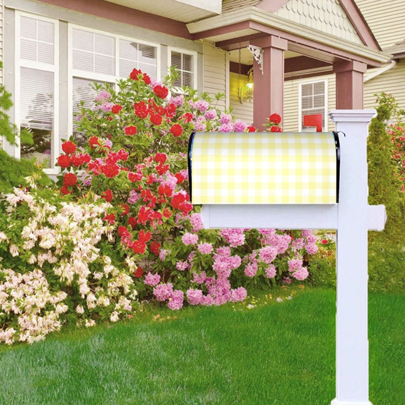 Kdxio Magnetic Mailbox Cover 21x18 in Mailbox Cover Outdoor Decoration Holiday Mailbox Covers for Home Garden Yard-21x18 in