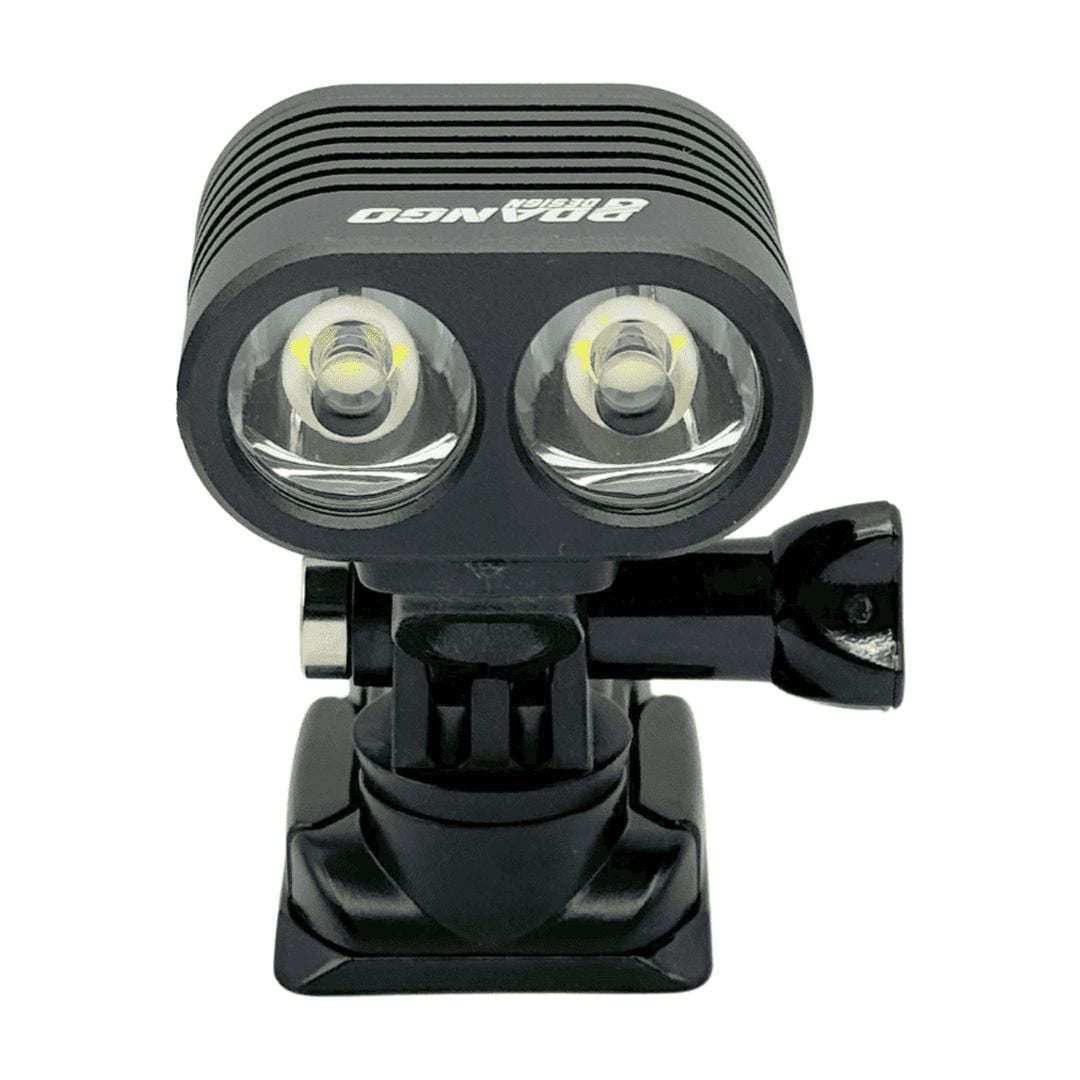 Dango Design Navigator Helmet LED Headlamp | 2,100 Lumen Rated Cree LEDs | Rechargeable Battery