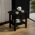 thumbnail image 3 of Wildridge Classic Side Table, Black - Outdoor Weather Resistant Recycled Plastic Furniture for Patio, 3 of 4