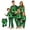 Pajamas-B, variant on Halloween Christmas Family Matching Pajamas, Letter Snowflake Print Holiday PJs Sleepwear Loungewear Family Christmas Pjs Matching Sets for Family/Man/Woman