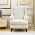 thumbnail image 3 of Funda elástica para asiento de silla, decoración a prueba de polvo, estirable, lavable, , cojines suaves, funda para , hogar, Beige BLESIY Funda de asiento Funda, 3 of 8