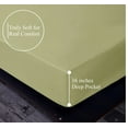 thumbnail image 4 of Complete Full Sheet Set - Breathable and Soft - Flat Sheet, Fitted Sheet, 2 Pillow Cases - Deep Pocket and Easy Care, 4 of 6