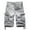 Gray, variant on Zylanna Men's Shorts Cargo Pants, Loose Relax Fit Straight Button Solid Color Multi-Pockets Outdoor Workwear Sports Cargo Shorts for Men Khaki Size L