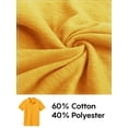 thumbnail image 5 of 5-Pack School Uniform Tagless Polo Tshirt for Little Boys & Big Boys, 5 of 8