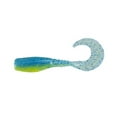 thumbnail image 3 of Big Bite Baits Curly Tail Crappie Minnr Grub Orange/Chartreuse, 3 of 11