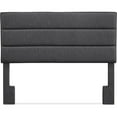 thumbnail image 1 of Pemberly Row Tête de Lit Rembourrée Moderne / Contemporaine Format Grand Lit en Gris Charbon, 1 of 11
