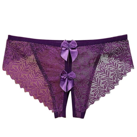 Crotchless Underwear for Women Secy Panties Lingerie for Women Crotchless Cheeky Panties XL