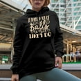 thumbnail image 2 of Funny It Takes a Lot of Balls to Golf Like I Do Quote, Golf Player, Golfing or Golfer Themed Merch Gift, Black Hooded Sweatshirt or Hoodie, Small, 2 of 5