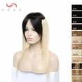 thumbnail image 3 of SEGO Hidden Invisible Top Human Hair Extensions One Piece Secret Miracle Wire In Human Hair With Fish Line, 3 of 6