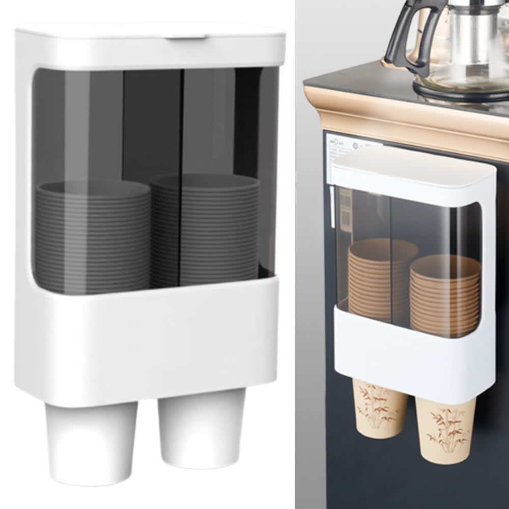 Lishuaiier 1PCS Water Cooler Cup Dispenser, Small Bathroom Cup Holder