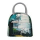 thumbnail image 1 of Balery Abstract Brushstrokes Green Blue Bolsa de Almuerzo para Mujeres, Caja de Almuerzo, Bolsa de Almuerzo Pequeña Impermeable, Tote de Almuerzo Reutilizable con Gran Capacidad, 1 of 6