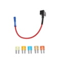 thumbnail image 2 of Portafusibles De Fusibles De Adaptador De Fusibles De Adición De Circuito Con Fusible De 5 Piezas Soledad 5A 7.5A 10A 15A 20A Fusible, 2 of 5