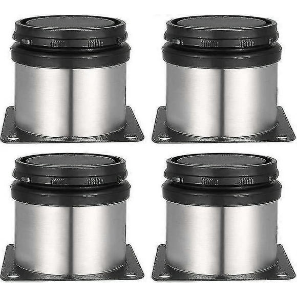 4pcs Furniture Feet, Adjustable Legs, Cabinet Legs, Thick Table Legs, Furniture Legs, Stainless Steel, Adjustable Height With Stainless Steel Screws