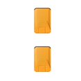 thumbnail image 3 of Bearachild Soporte para teléfono acoplable Soporte para teléfono móvil Estuche para teléfono inteligente Cubierta trasera de viaje Amarillo 2piezas, 3 of 6