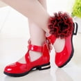 thumbnail image 4 of Zapatos para niños Zapatos de cuero para niñas Zapatos de princesa de primavera y otoño Zapatos negros de suela blanda para estudiantes de secundaria, 4 of 6