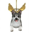 thumbnail image 2 of Design Toscano Honor the Pooch: Siberian Husky Holiday Dog Angel Ornament, 2 of 4