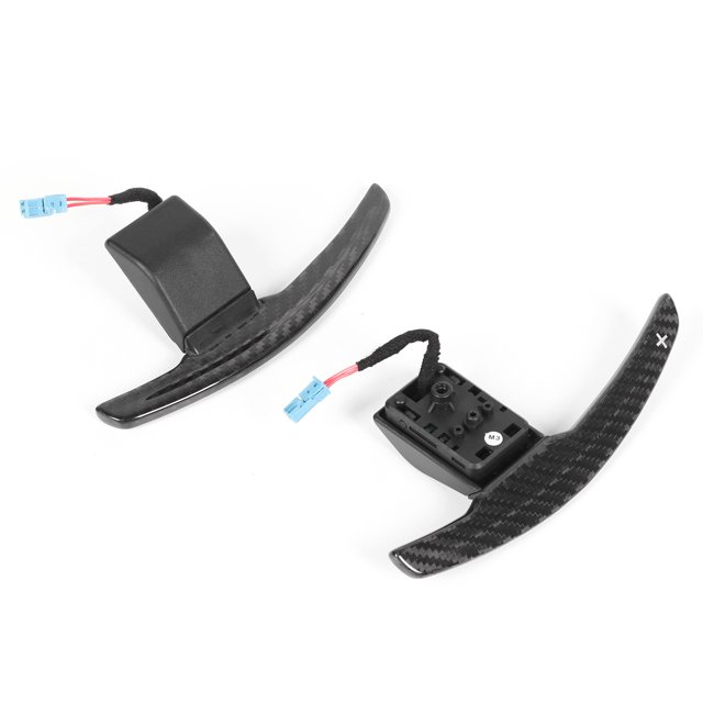 Steering Wheel Paddles, Larger Comfortable Touch Direct Replacement Paddle Shifters Set For 1 2 3 4 5 Series M Sport