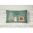 thumbnail image 2 of Christmas Everyone Dog Art Canvas Fabric Decorative Pillow, 2 of 4