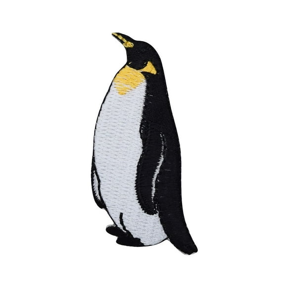 Arctic Polar Penguin - Iron On Embroidered Applique Patch