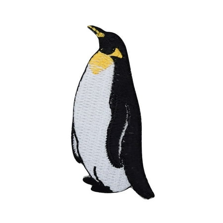Polar Bear Patch - Arctic Polar Penguin - Iron On Embroidered Applique Patch