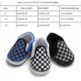 thumbnail image 5 of Seyurigaoka Baby Crib Pram Shoes Prewalker Soft Sole Slippers Trainers Plaids Shoes, 5 of 7