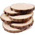 thumbnail image 2 of Discos de madera William Craft, 6 unidades, 16-17 cm, pino rústico, 2 of 7