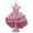 Bean Pink, variant on XBASW 3-12T Kids Pageant Flower Girl Dress Baby Toddler Girls Party Wedding Formal Gown Trailing Embroidered Princess Dresses
