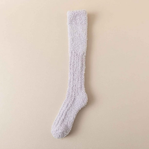Calcetines para mujer, pantuflas, calcetines de invierno cálidos con forro polar, calcetines acogedores, suaves, gruesos y peludos, calcetines navideños para mujer