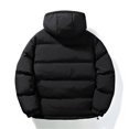 thumbnail image 5 of qolati Men's Hooded Puffer Jacket Winter Coat Warm Thickened Zip Up Color Block Quilted Padded Jackets with Pockets, 5 of 5
