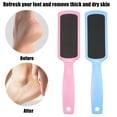 thumbnail image 2 of Unique Bargains 4 Pcs Coarse and Fine Dual Sided Foot File Removes Dead Skin Pedicure Blue Pink, 2 of 7