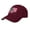 crimson, variant on 250th Anniversary Sandwich Brim USA Hat, USA 1776-2026 Patriotic Hunters Adjustable Fit Baseball Cap, Polyester, Fits 22-23" Head - crimson