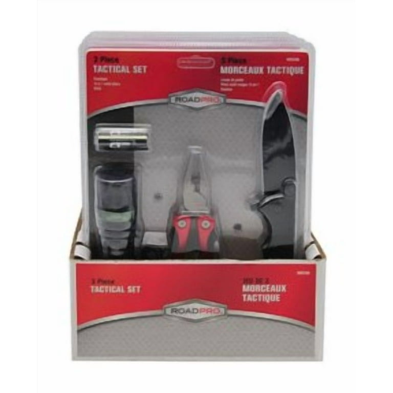 RoadPro ROADPRO 3PC TACTICAL TOOL SET - Walmart.com