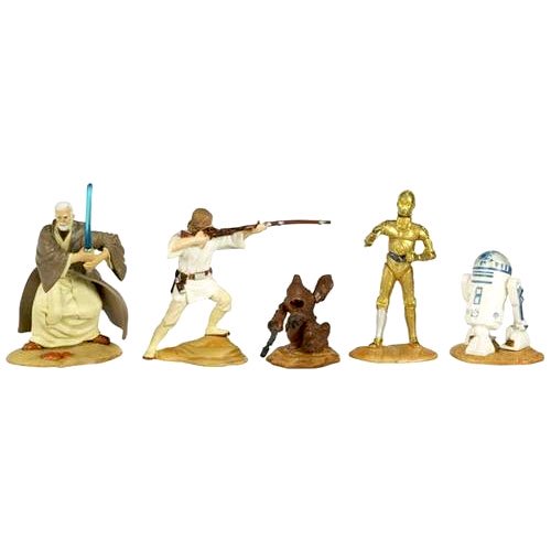 Star Wars Unleashed Battle 4 Pack Episode 4 Luke & Droids