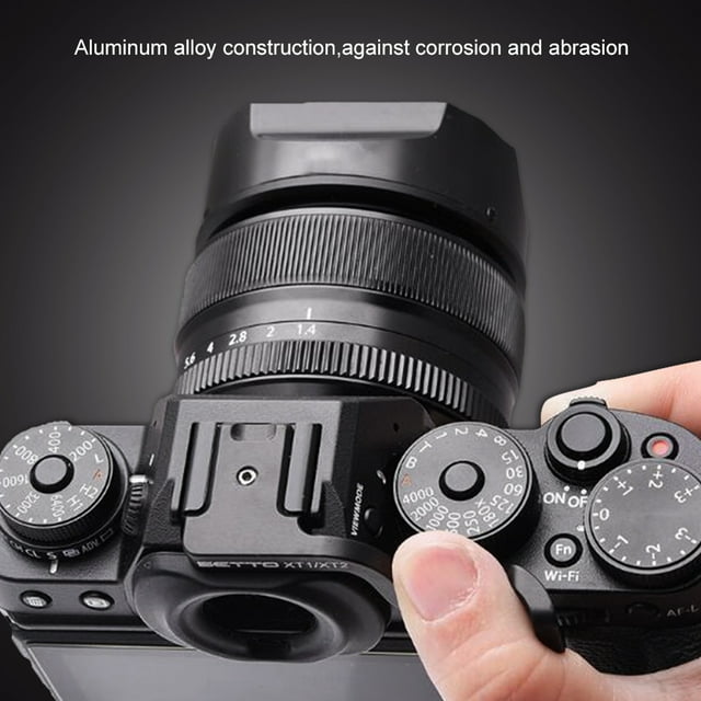 Camera Hand Grip, Camera Thumb Grip Easy Install Aluminum Alloy Construction For X-T1 Cameras