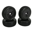 thumbnail image 2 of 4PCs 1/8 RC Truck Tires, Rubber Wheel Tires Accessory Replacement For HPI RC Off Road Vehicle, 2 of 8