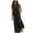Black, variant on Brilliant Womens Dresses under $5.00 Fashion Women's Sexy Summer Casual Sleeveless Round Neck Solid fork Opening Dress Black and Friday/Cyber .Monday