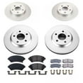 thumbnail image 2 of PowerStop Front and Rear Geomet Coated Brake Rotor and Pad Kit Fits: CADILLAC Select Models CRK8438, 2 of 4