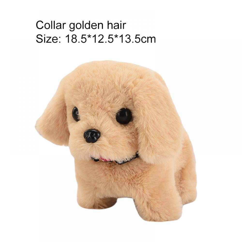 Fridja Walking Toy Dog, Singing Barking Tail Wagging, Kids Girls Plush  Electronic Interactive Dog, Realistic Stuffed Puppy Animal Dog, Toys Gifts  for 2 3 4 5 Years Girls Boys 