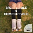 thumbnail image 3 of Diamond Star Men’s Tube Socks – Premium Cushioned Cotton Over the Calf Athletic Knee High Socks (Black - 6 Pairs 26 inches Mid Calf Socks fit size 10-15), 3 of 6
